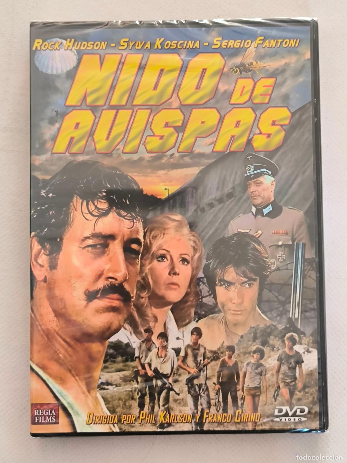 Cine: DVD NIDO DE AVISPAS - ROCK HUDSON - NUEVO, PRECINTADO (EU)