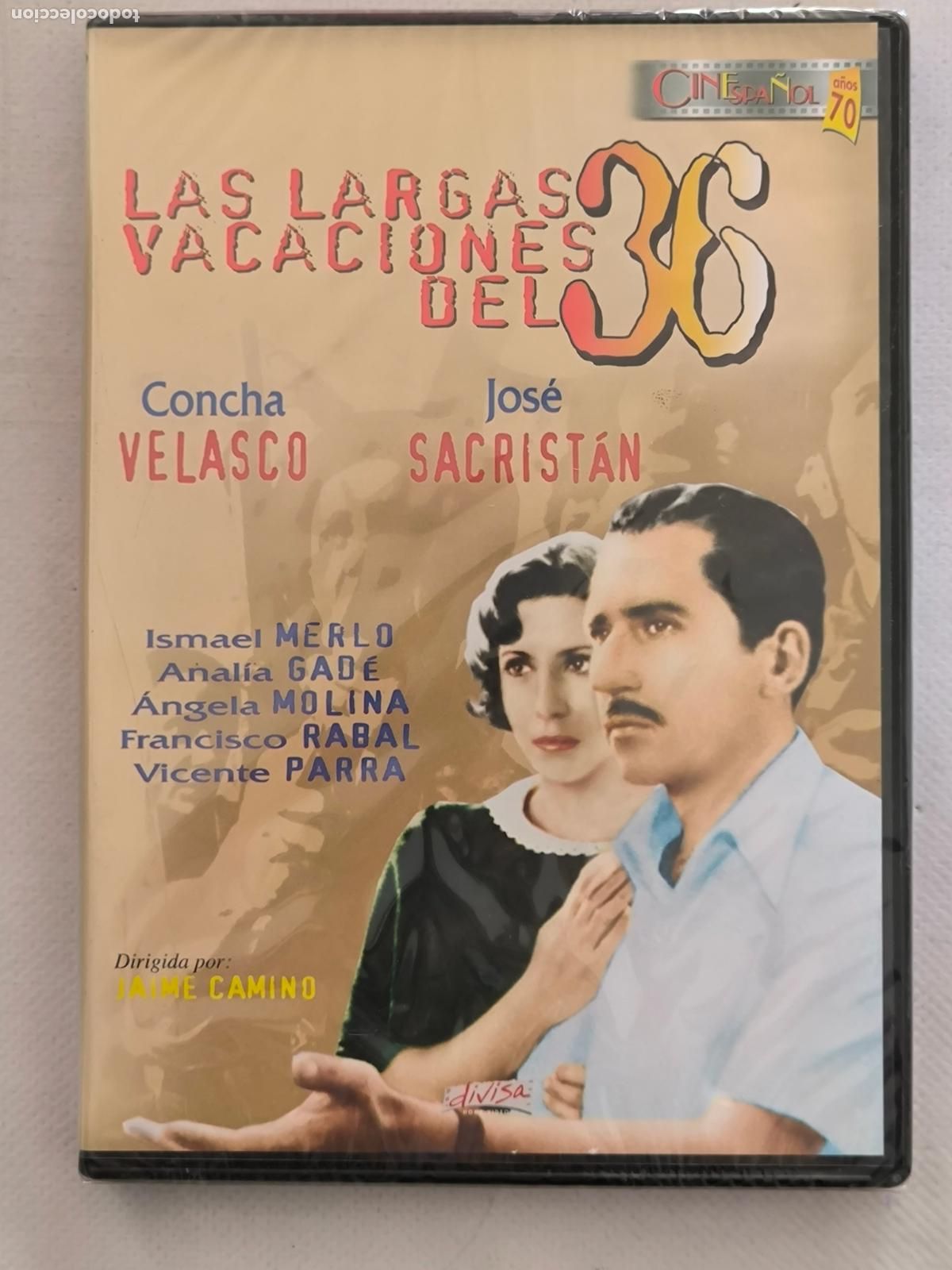 Cine: DVD LAS LARGAS VACACIONES DEL 36 - CONCHA VELASCO - NUEVO, PRECINTADO (EV)