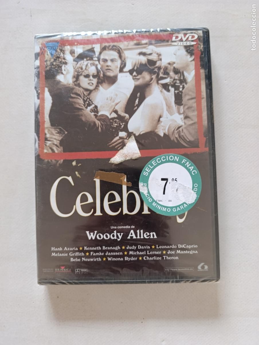 Cine: DVD CELEBRITY - WOODY ALLEN - NUEVO, PRECINTADO (FK1)