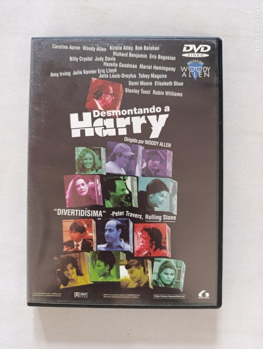 Cine: DVD DESMONTANDO A HARRY - WOODY ALLEN (FK1)