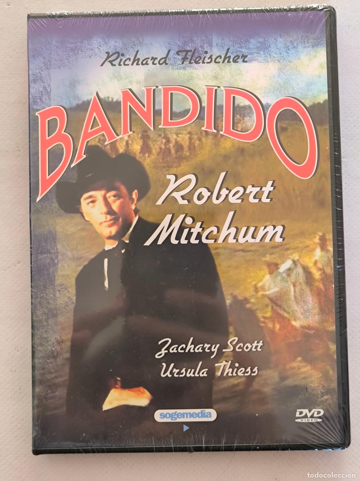 Cine: DVD BANDIDO - ROBERT MITCHUM - NUEVO, PRECINTADO (FM)