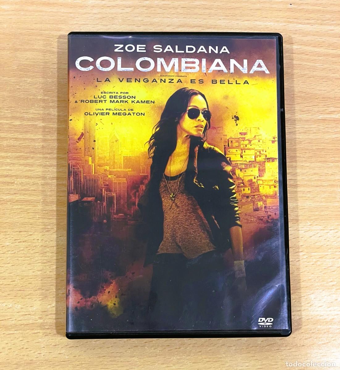 Cine: DVD CINE DE ACCI&Oacute;N CON ZOE SALDA&Ntilde;A COMO HERO&Iacute;NA - COLOMBIANA, LA VENGANZA ES BELLA (2011)