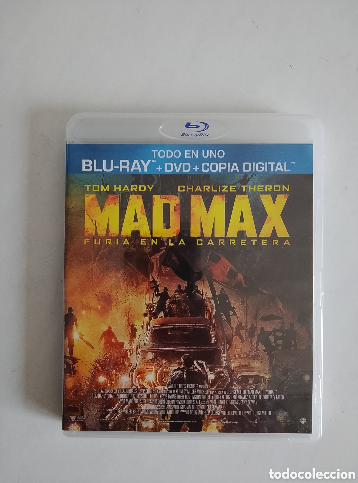 Cine: PELICULA BLU-RAY + DVD MAD MAX FURIA EN LA CARRETERA (2 DISCOS) SIN ABRIR PRECINTADA