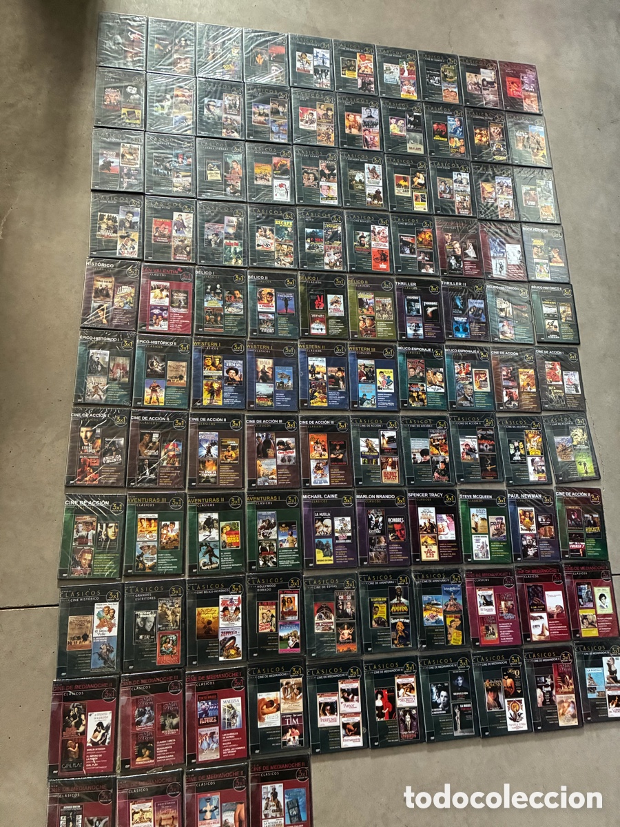 Cine: Coleccion 104 dvds diferentes tem&aacute;ticas
