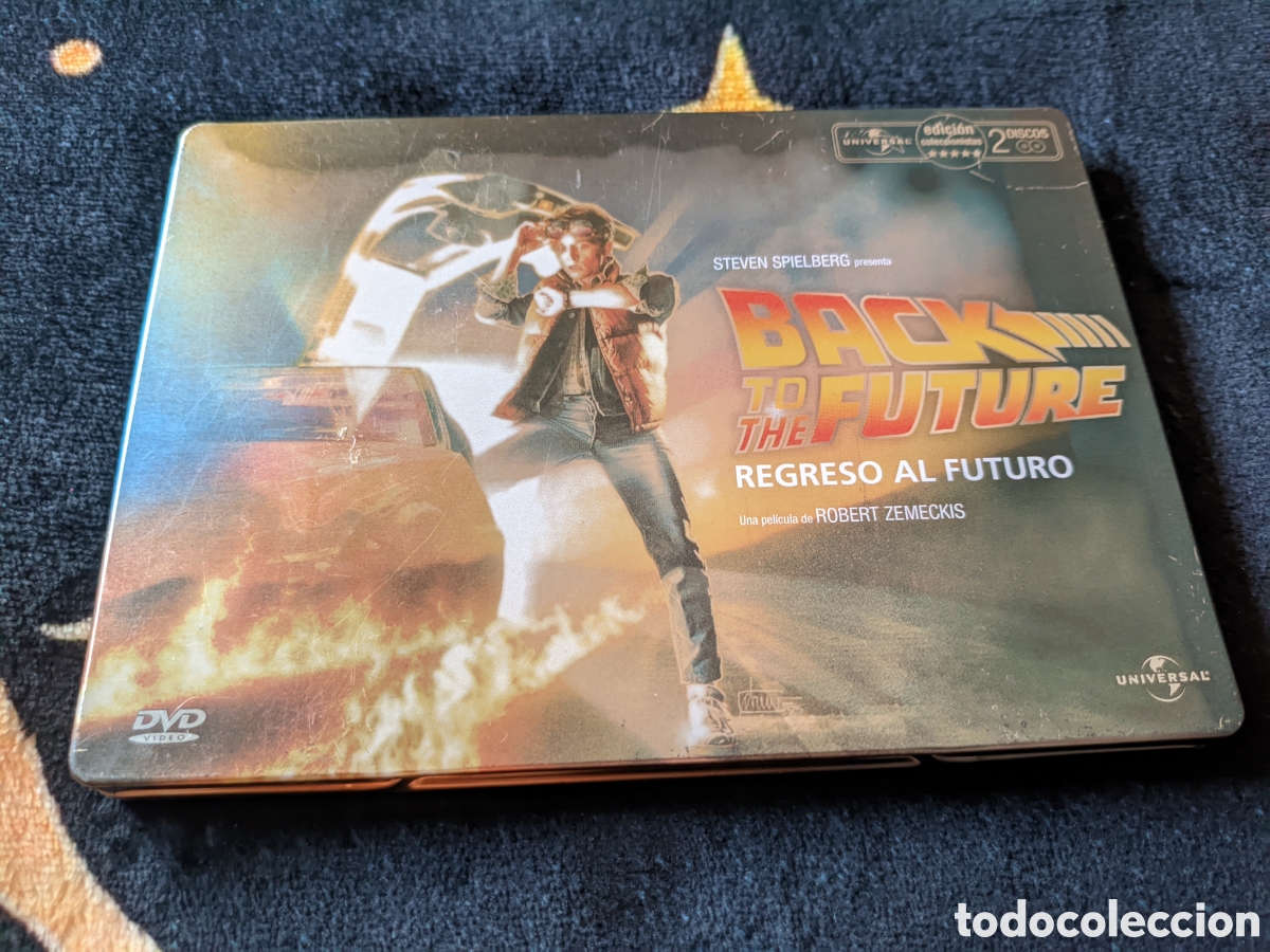 Cine: Steelbook DVD Regreso al futuro