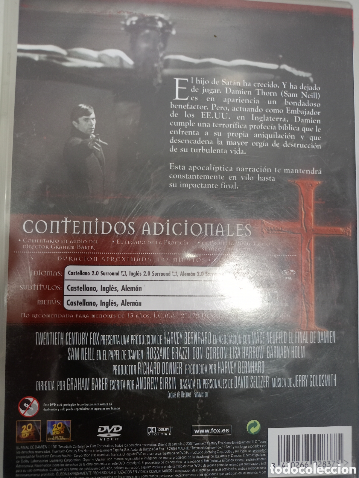 Cine: DVD el final de damien - - Foto 2