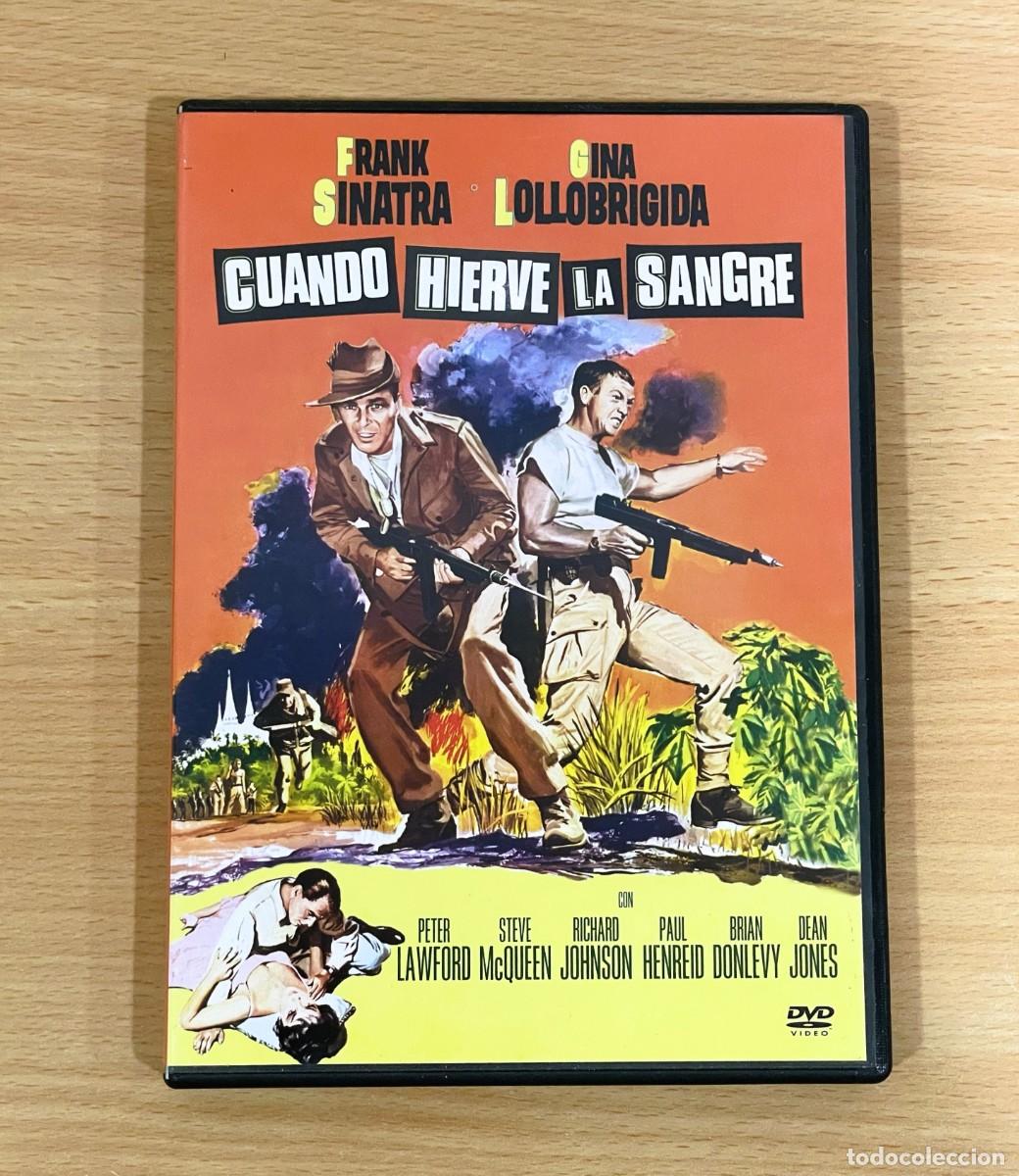 Cine: DVD CINE B&Eacute;LICO CON UNA PL&Eacute;YADE DE ESTRELLAS - CUANDO HIERVE LA SANGRE (1959)