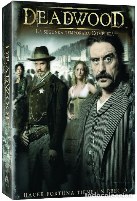 Cine: Deadwood - Temporada 2 Completa DVDs Como nuevos