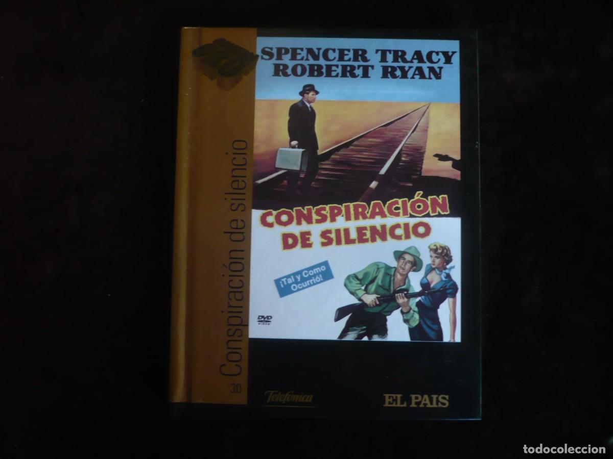 Cine: conspiracion de silencio - dvd como nuevo con libro