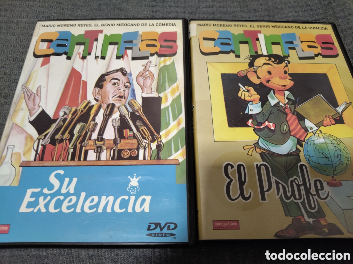 Cine: Lote dos pel&iacute;culas de Cantinflas