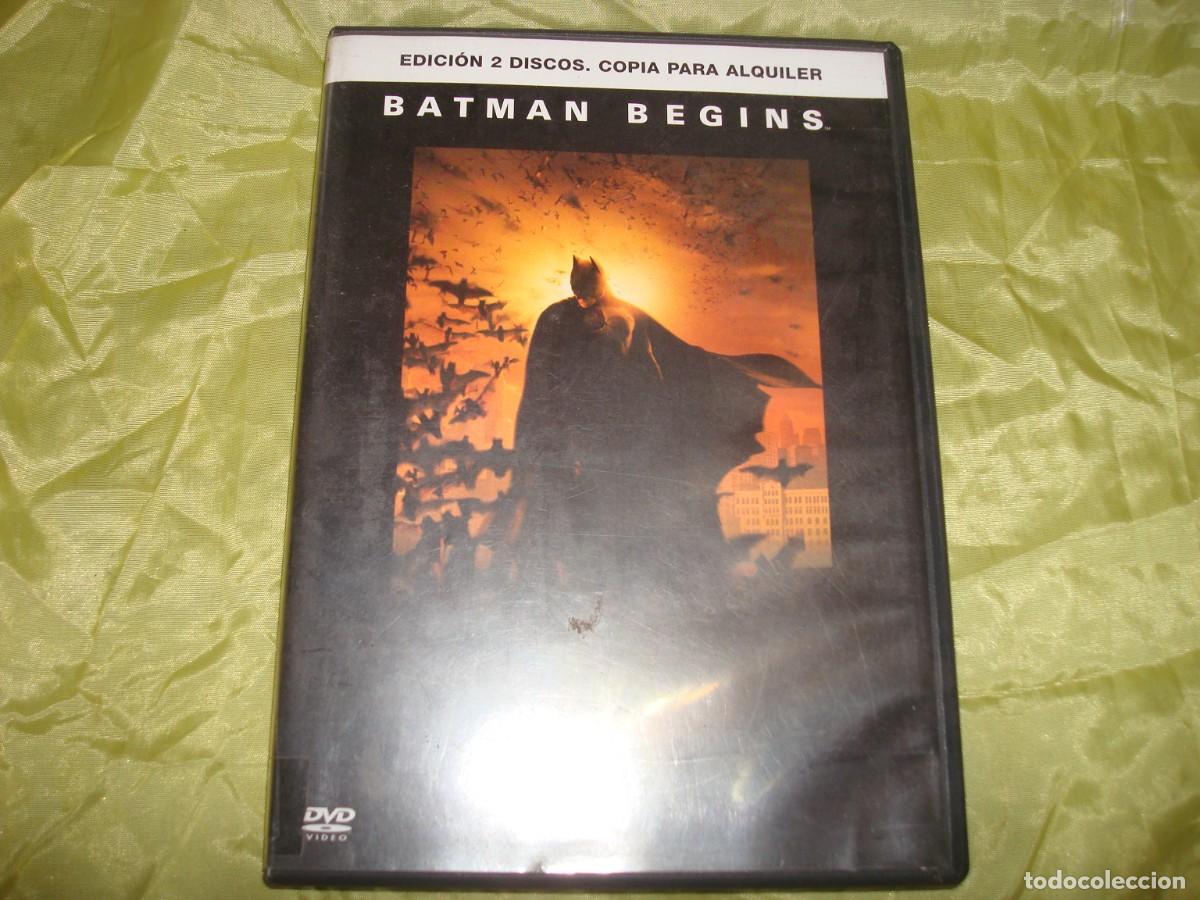 Cine: BATMAN BEGINS. CHRISTIAN BALE. 2 DVD&acute;S.