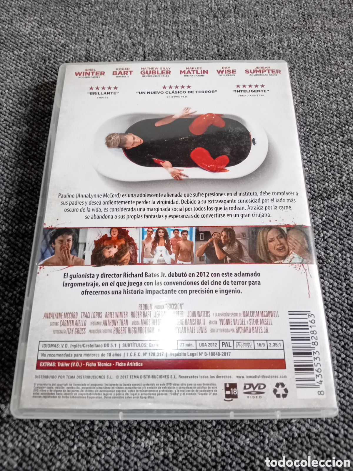 Cine: Excision dvd sin usar - Foto 2