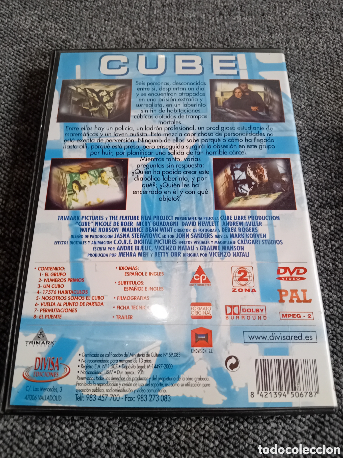 Cine: Cube dvd sin usar desprecintada - Foto 2