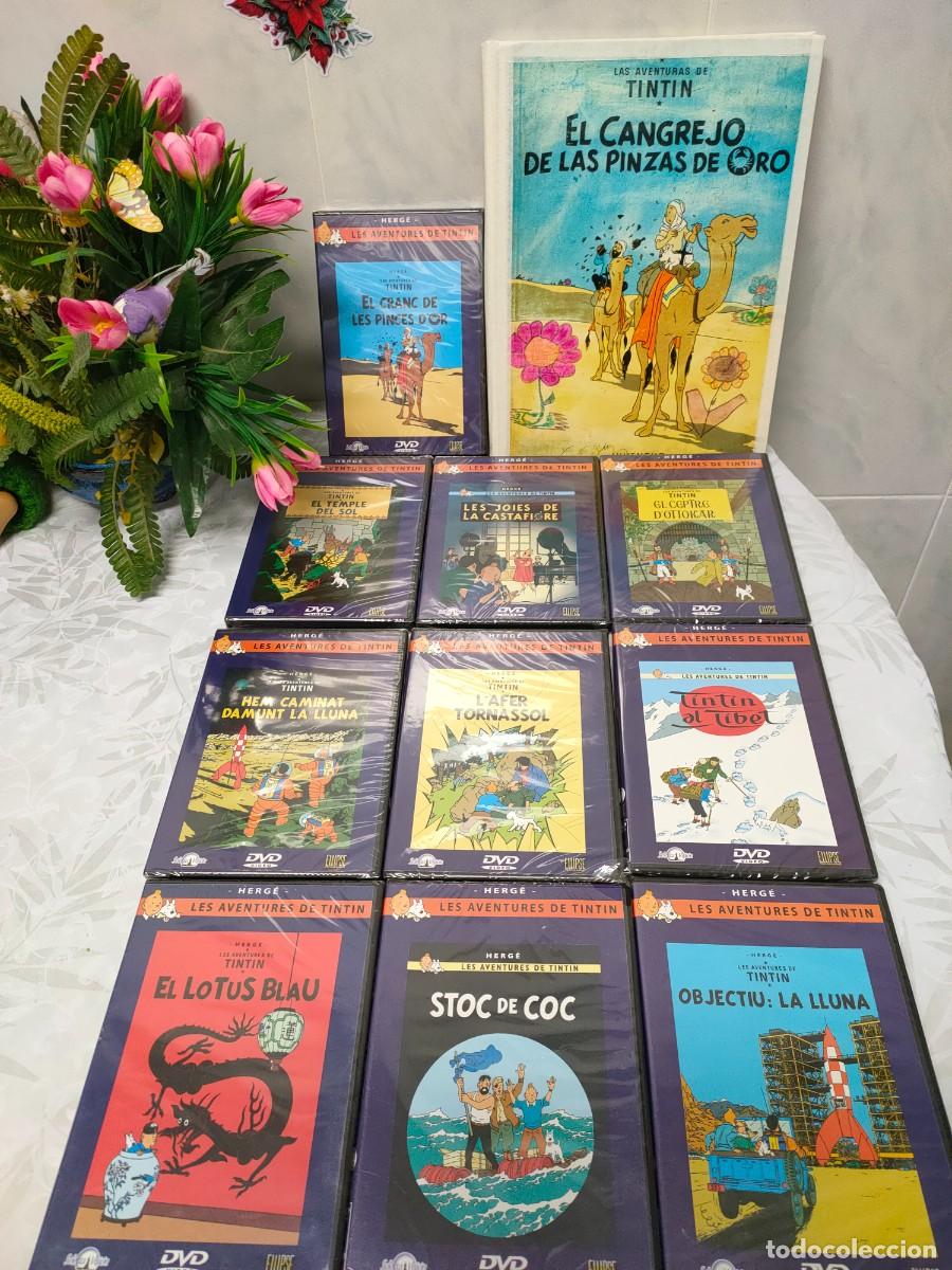 Cine: 10 DVD LOTE ➕ LIBRO DE REGALO ➕ OTROS REGALOS. TINT&Iacute;N EDICI&Oacute;N OFICIAL.
