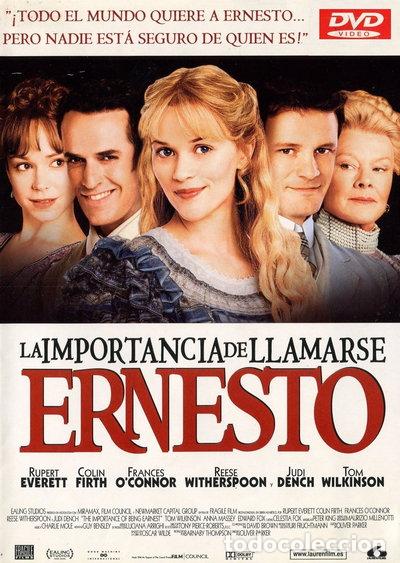 Cine: La importancia de llamarse Ernesto- 8411704520046
