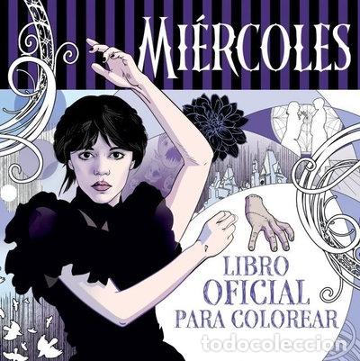 Cine: MIERCOLES ADDAMS. LIBRO OFICIAL PARA COLOREAR- 9788410396777