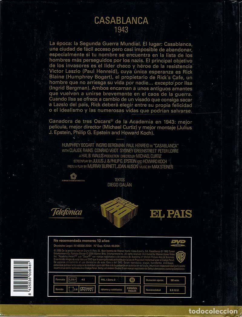 Cine: Casablanca. Libro + DVD - Foto 2