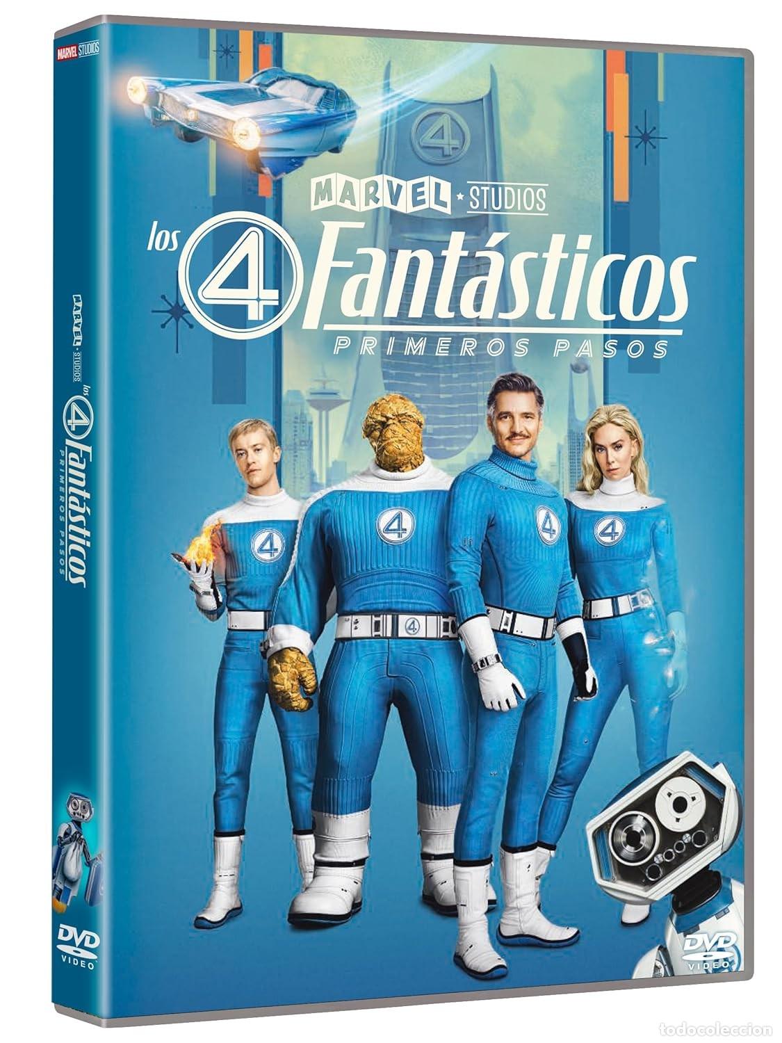 Cine: Los 4 Fant&aacute;sticos: Primeros Pasos [DVD] (2025) The Fantastic Four: First Steps