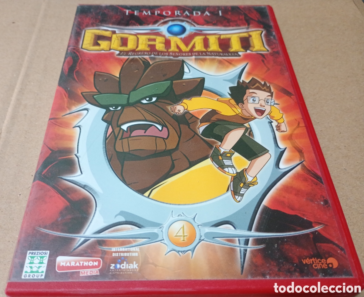 Cine: Gormiti el regreso de los se&ntilde;ores de la Naturaleza temporada 1 DVD