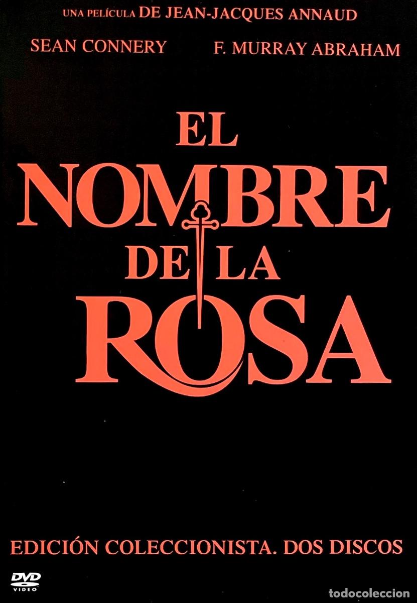 Cine: EL NOMBRE DE LA ROSA. Sean Connery. Slater. Jean-Jacques Annaud. EDICI&Oacute;N COLECCIONISTA 2 DISCOS