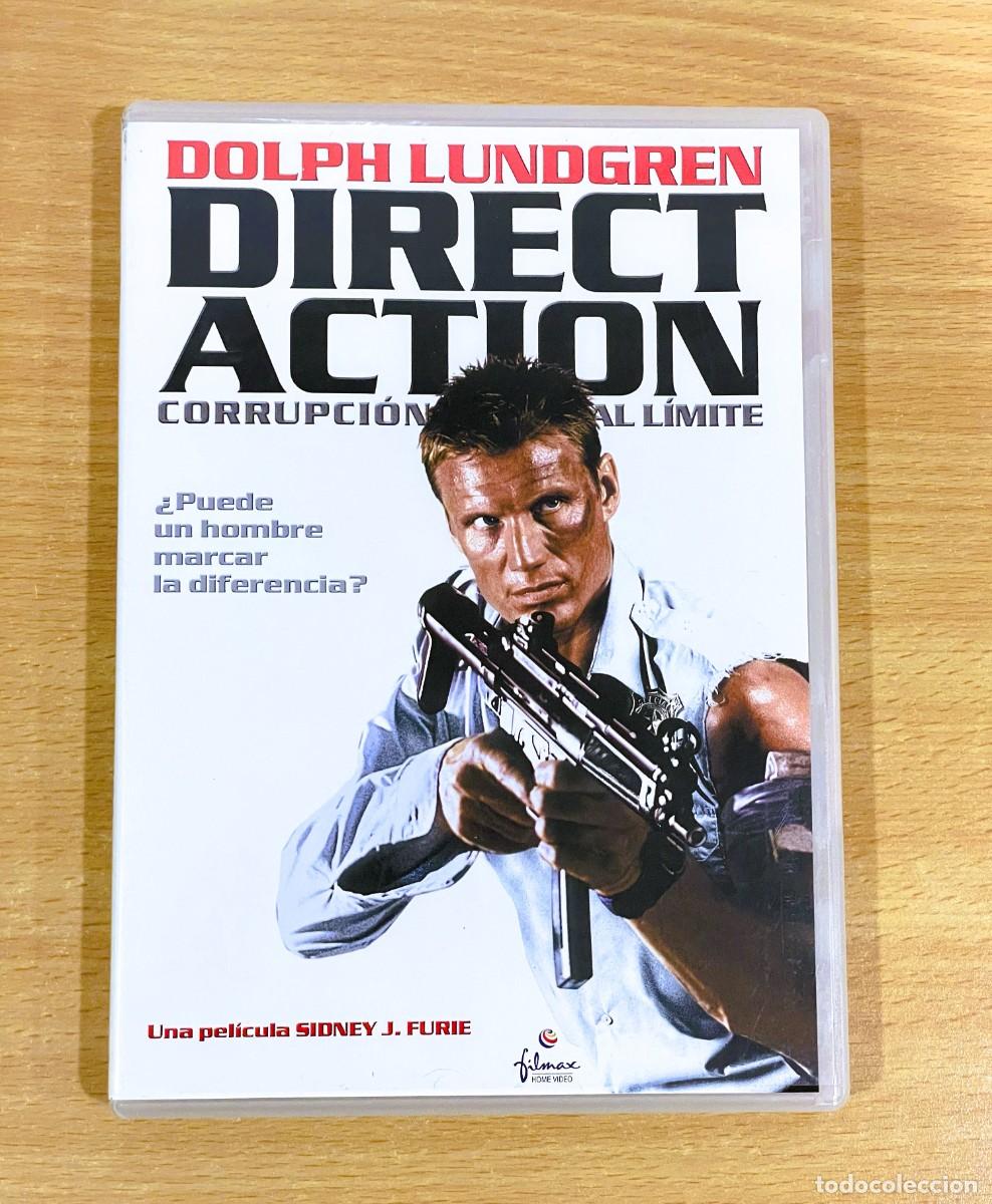 Cine: DVD CINE THRILLER DE ACCI&Oacute;N CON DOLPH LUNDGREN - DIRECT ACTION / CORRUPCI&Oacute;N AL L&Iacute;MITE (2004)