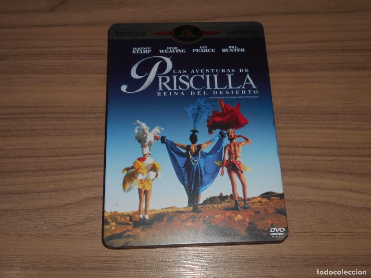 Cine: LAS AVENTURAS DE PRISCILA REINA DEL DESIERTO Edicion Especial CAJA METALICA Disco COMO NUEVO