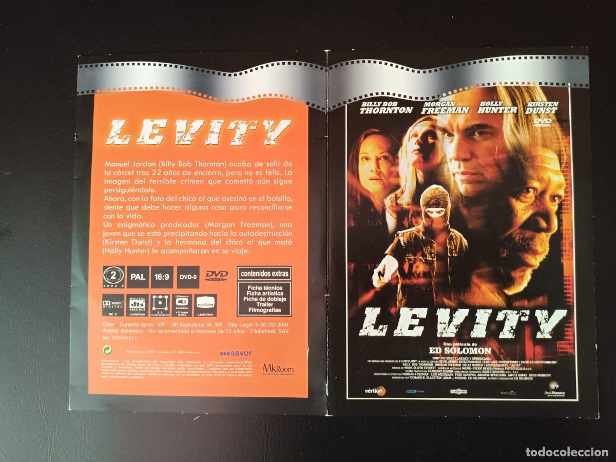 Cine: Levity , un drama estadounidense estrenado en el a&ntilde;o 2003.