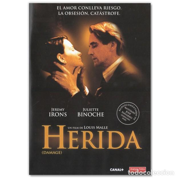 Cine: HERIDA DVD (Drama, Romance, Er&oacute;tico)