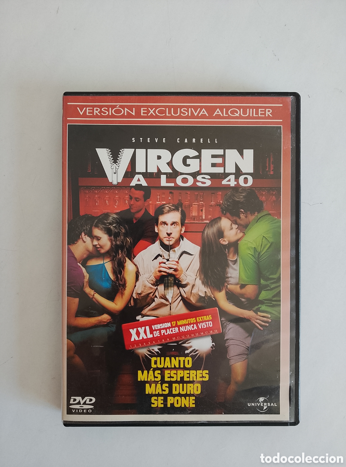 Cine: PELICULA DVD VIRGEN A LOS 40