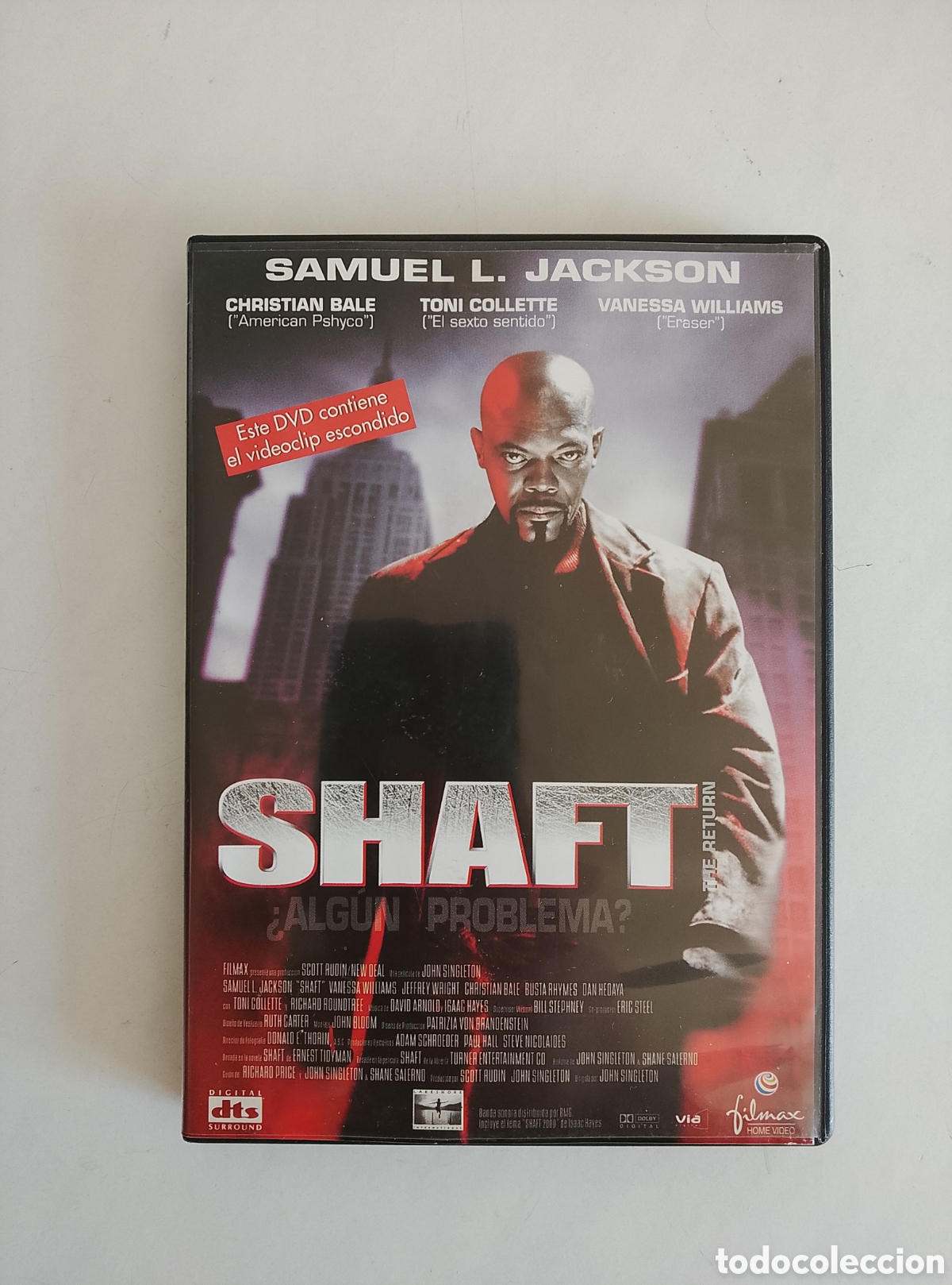 Cine: PELICULA DVD SHAFT (samuel l. jackson)