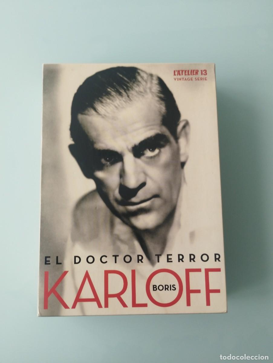 Cine: Lote completo Colecci&oacute;n Boris Karloff: El Doctor Terror, 4 DVD y libreto de L'Atelier