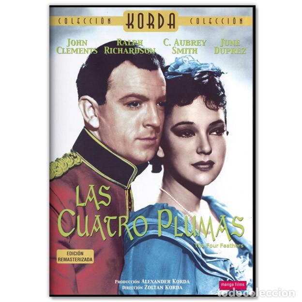 Cine: LAS CUATRO PLUMAS DVD (Aventuras, Zoltan Korda)