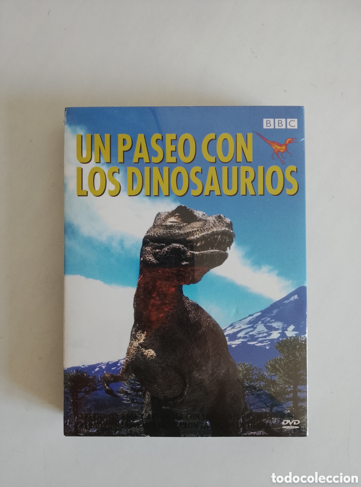 Cine: PELICULA DVD SERIE T.V. UN PASEO CON LOS DINOSAURIOS (4 DISCOS) SIN ABRIR PRECINTADA