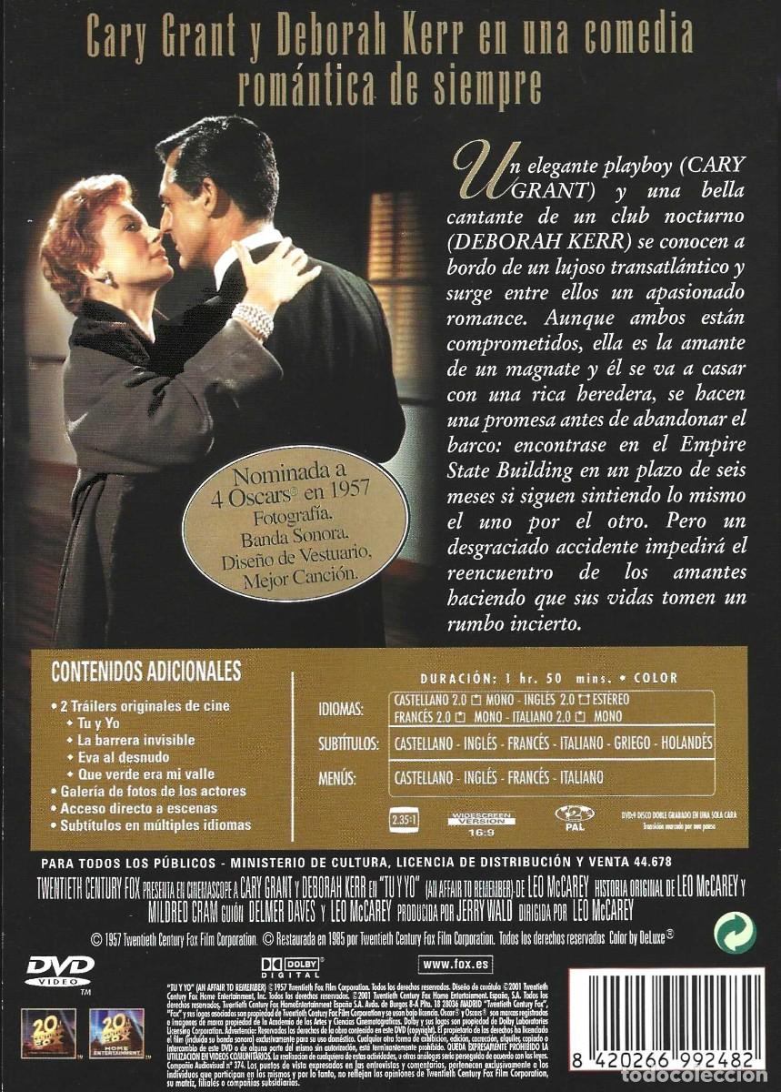 Cine: TU Y YO CARY GRANT (DVD)........... - Foto 2