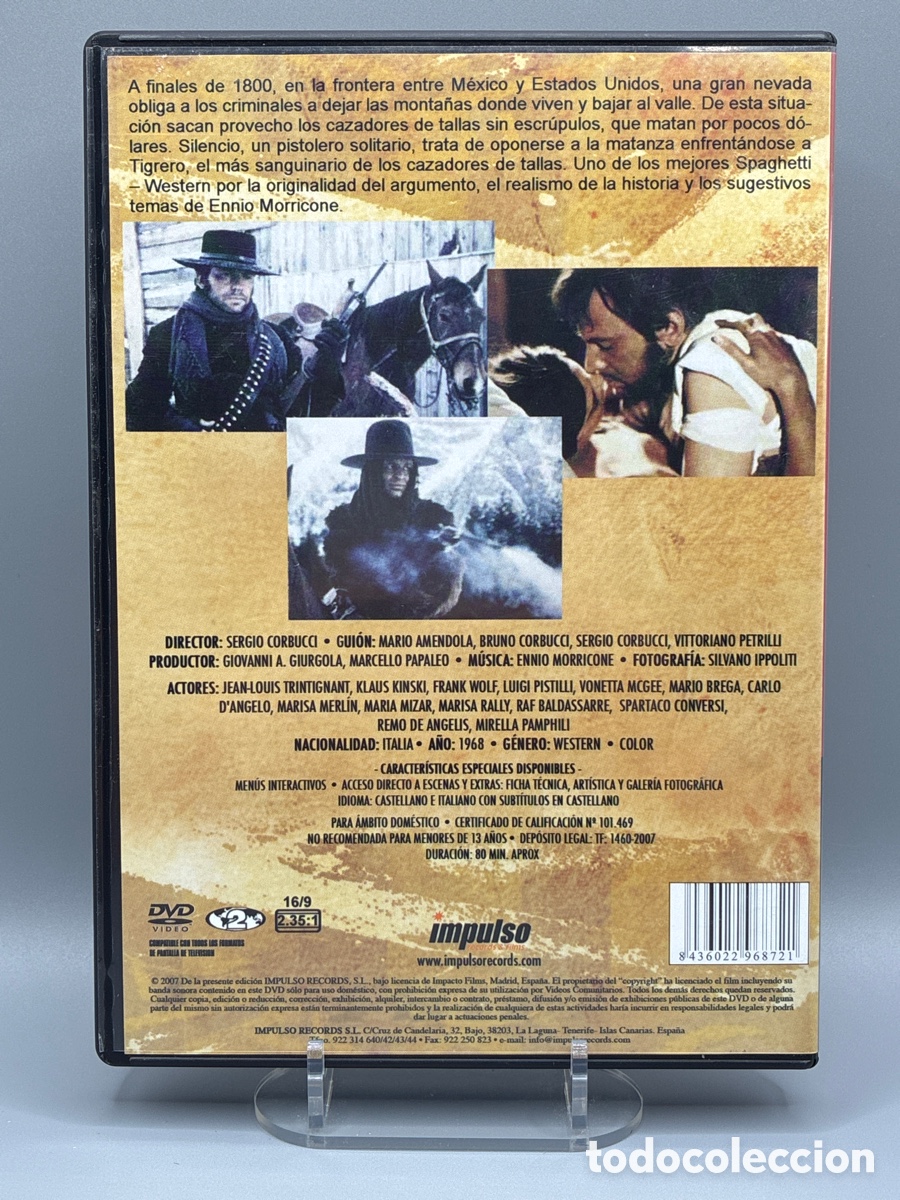 Cine: El gran silencio DVD - Foto 2