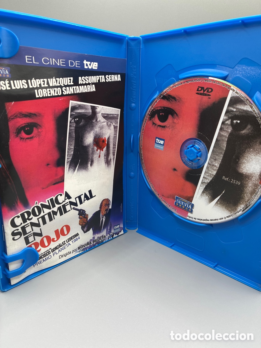 Cine: Cr&oacute;nica sentimental en rojo DVD - Foto 3