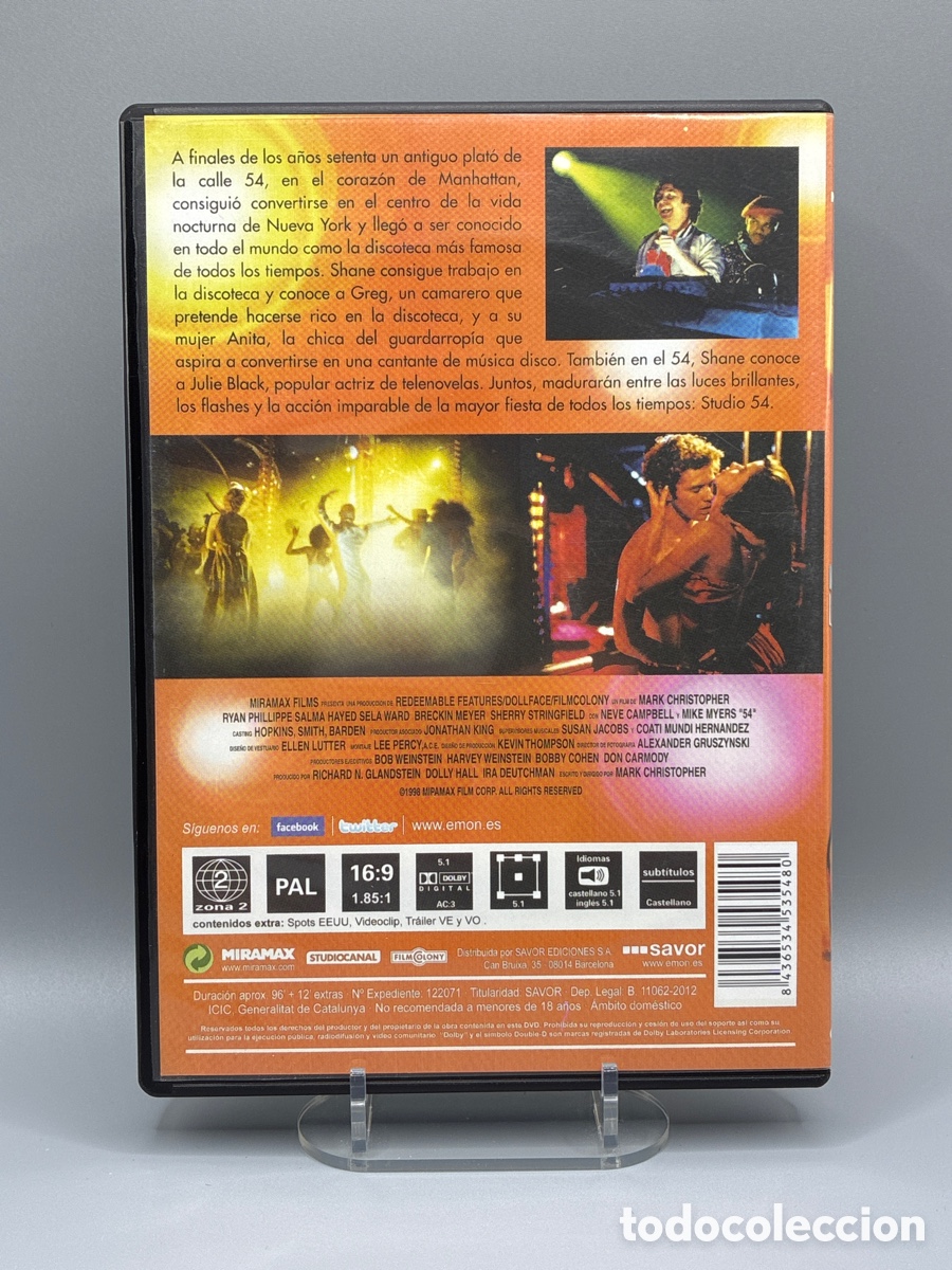 Cine: 54 (Mark Christopher) DVD - Foto 2