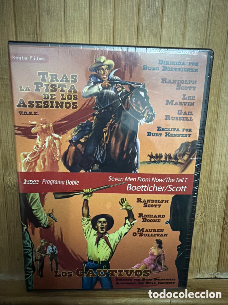 Cine: Tras las pista de los asesinos ( VOSE ) + Los Cautivos DVD - Precintado -