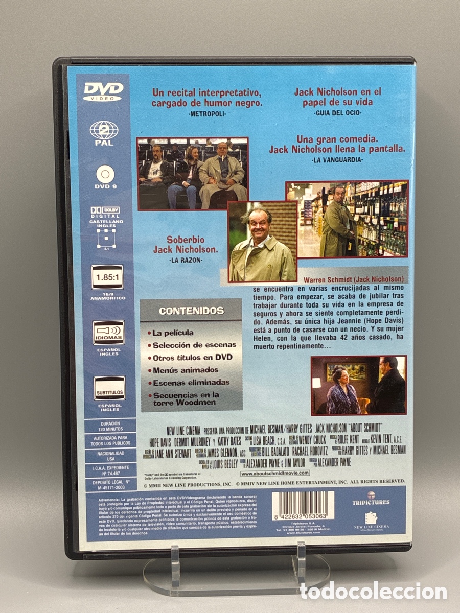 Cine: A prop&oacute;sito de Schmidt DVD - Foto 2
