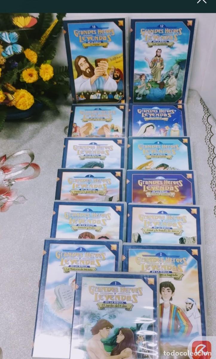 Cine: 13 DVD BIBLIA. DIBUJOS ANIMADOS. A ESTRENAR. A TODO COLOR ➕ OTROS REGALOS. CAT&Oacute;LICA. COMUNI&Oacute;N