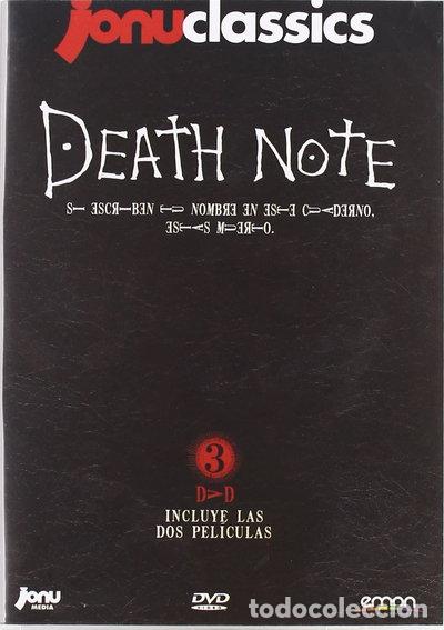 Cine: Death Note (3 Pel&iacute;culas)- 8435153683626