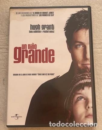 Cine: DVD. Un ni&ntilde;o grande. Hugh Grant.