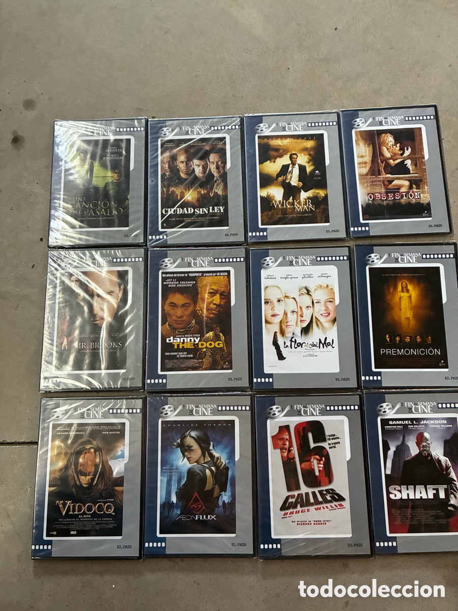 Cine: Lote 12 dvds diferentes nuevos