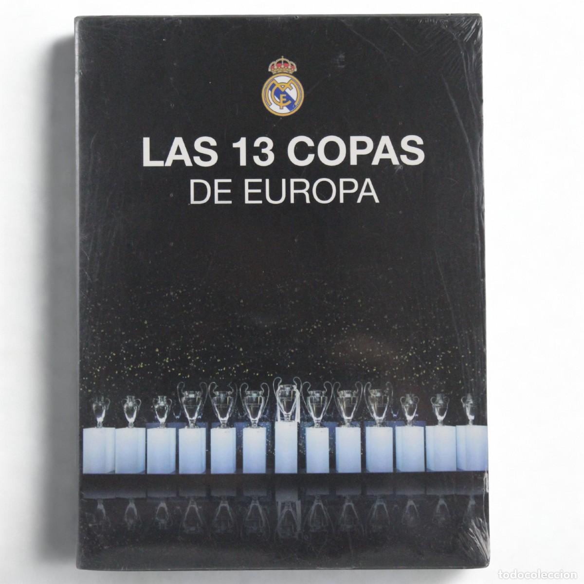 Cinema: DVD Real Madrid Las 13 Copas de Europa PAL Nuevo Precintado Champions League