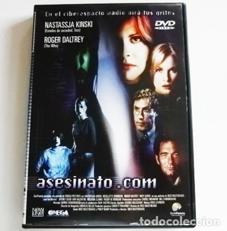 Cine: ASESINATO.COM DVD PEL&Iacute;CULA DE SUSPENSE NASTASSJA KINSKI ROGER DALTREY ASESINO CRIMINAL ACOSADOR +18