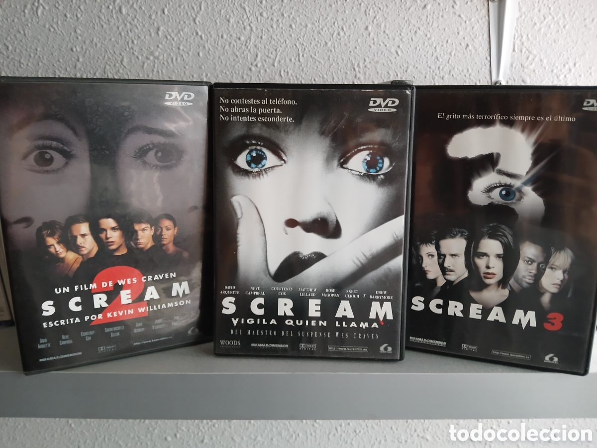 Cine: Pack Scream DVD CineYVideojuegosAlMejorPrecio