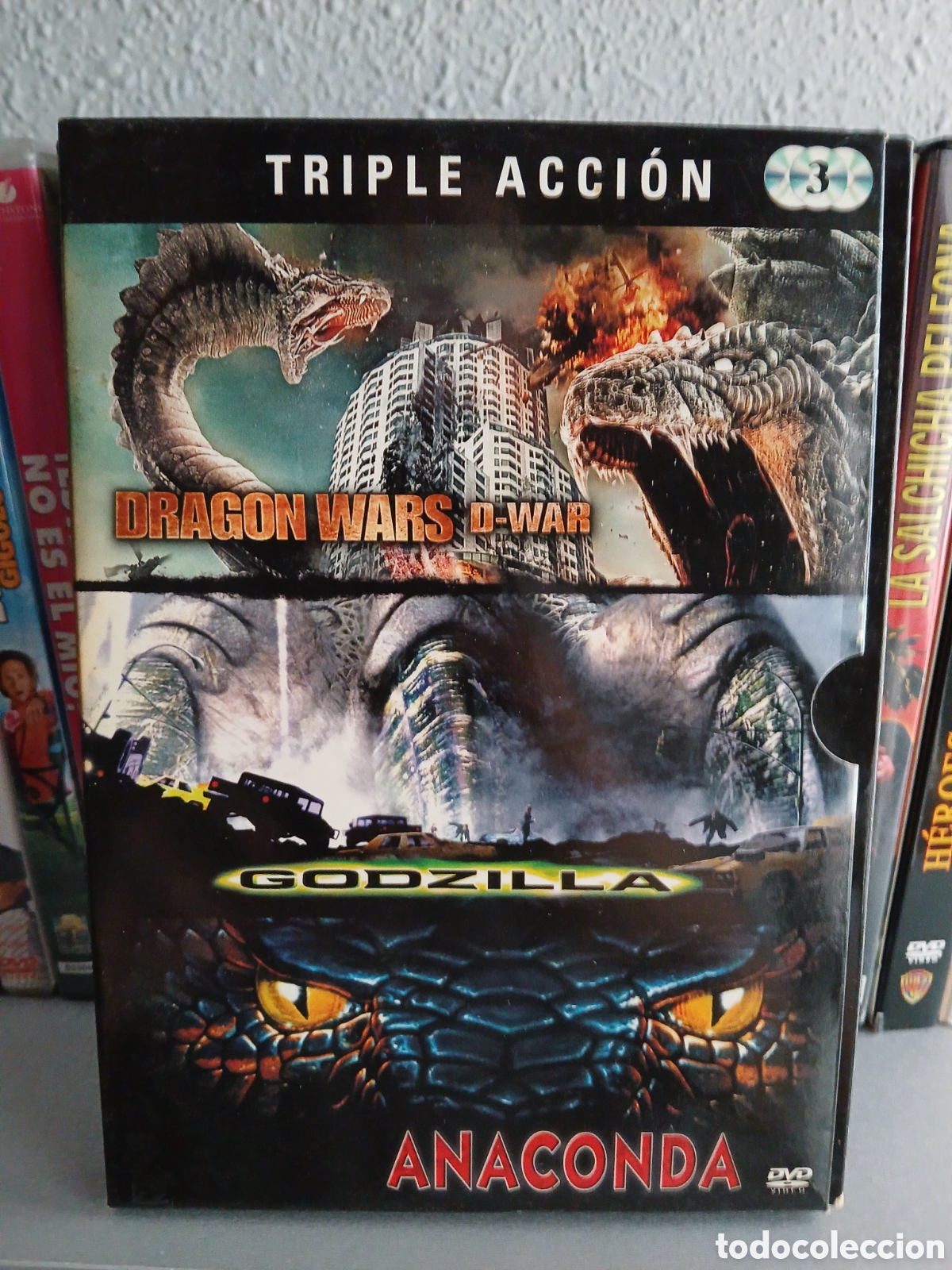 Cine: Dragon Wars/ Godzilla/ Anaconda DVD CineYVideojuegosAlMejorPrecio