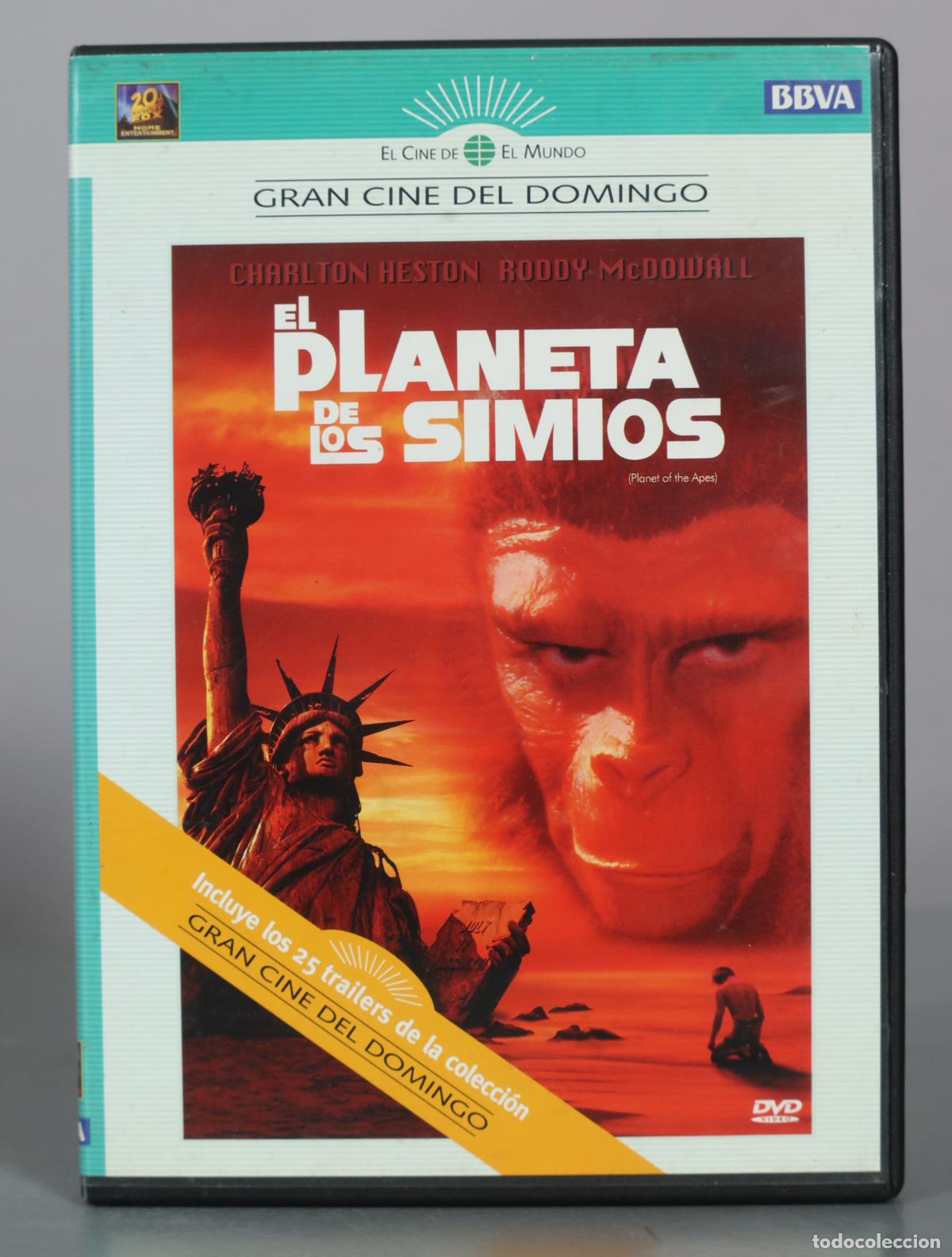 Cine: DVD. El planeta de los simios - Charlton Heston - Roddy McDowall - Franklin J. Schaffner