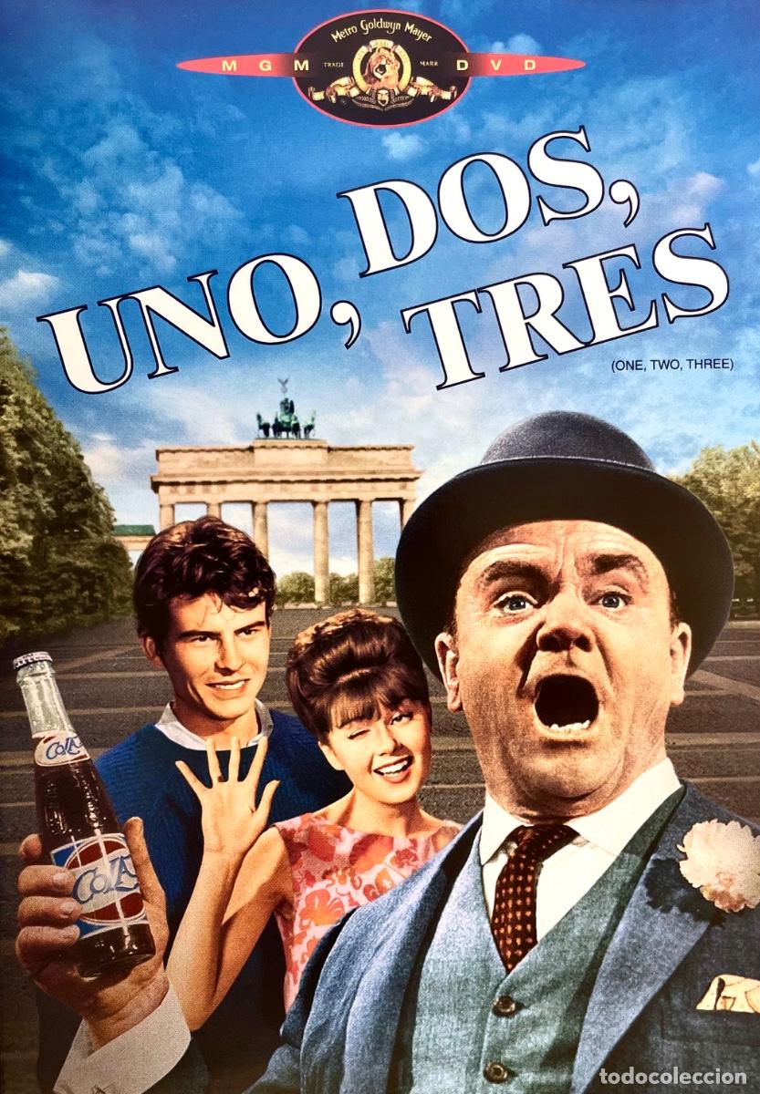 Cine: UN, DOS, TRES. James Cagney. Horst Buchholz. Pamela Tiffin. Andr&eacute; Previn. Billy Wilder. CAJA NORMAL.