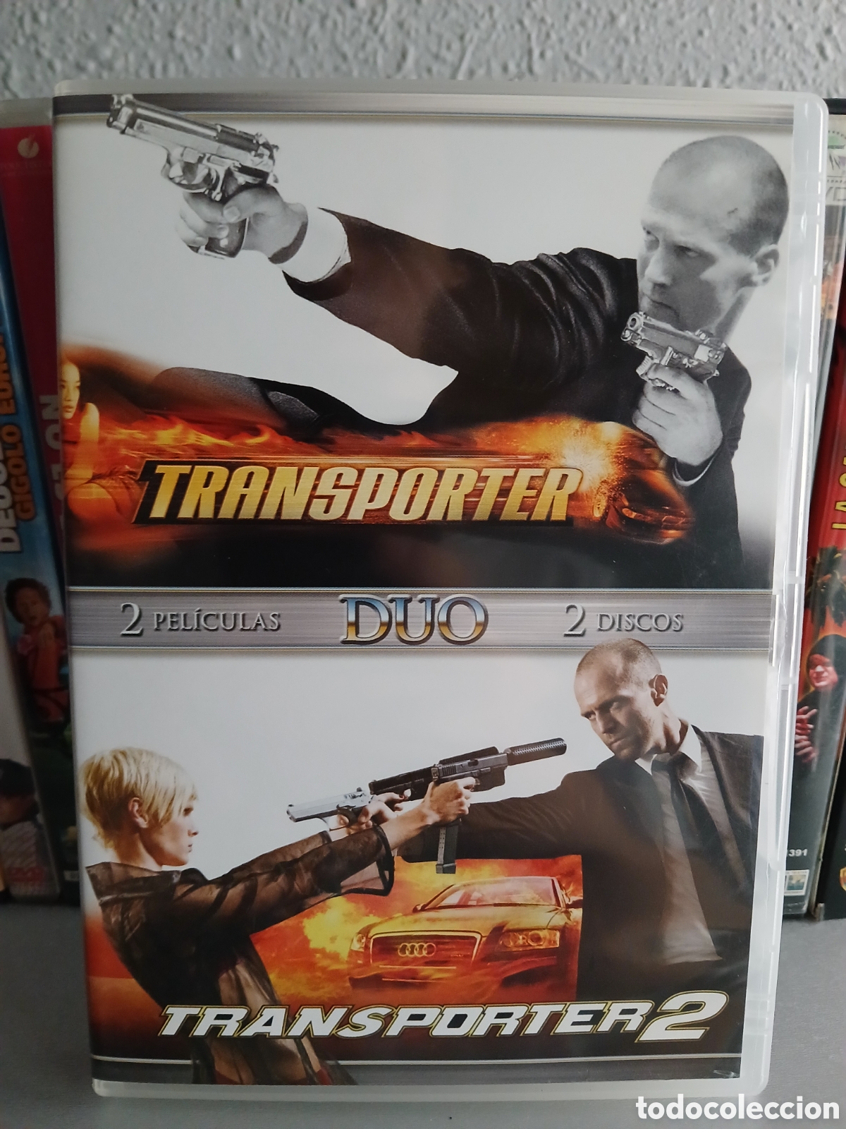 Cine: Transporter 1 y 2 DVD CineYVideojuegosAlMejorPrecio